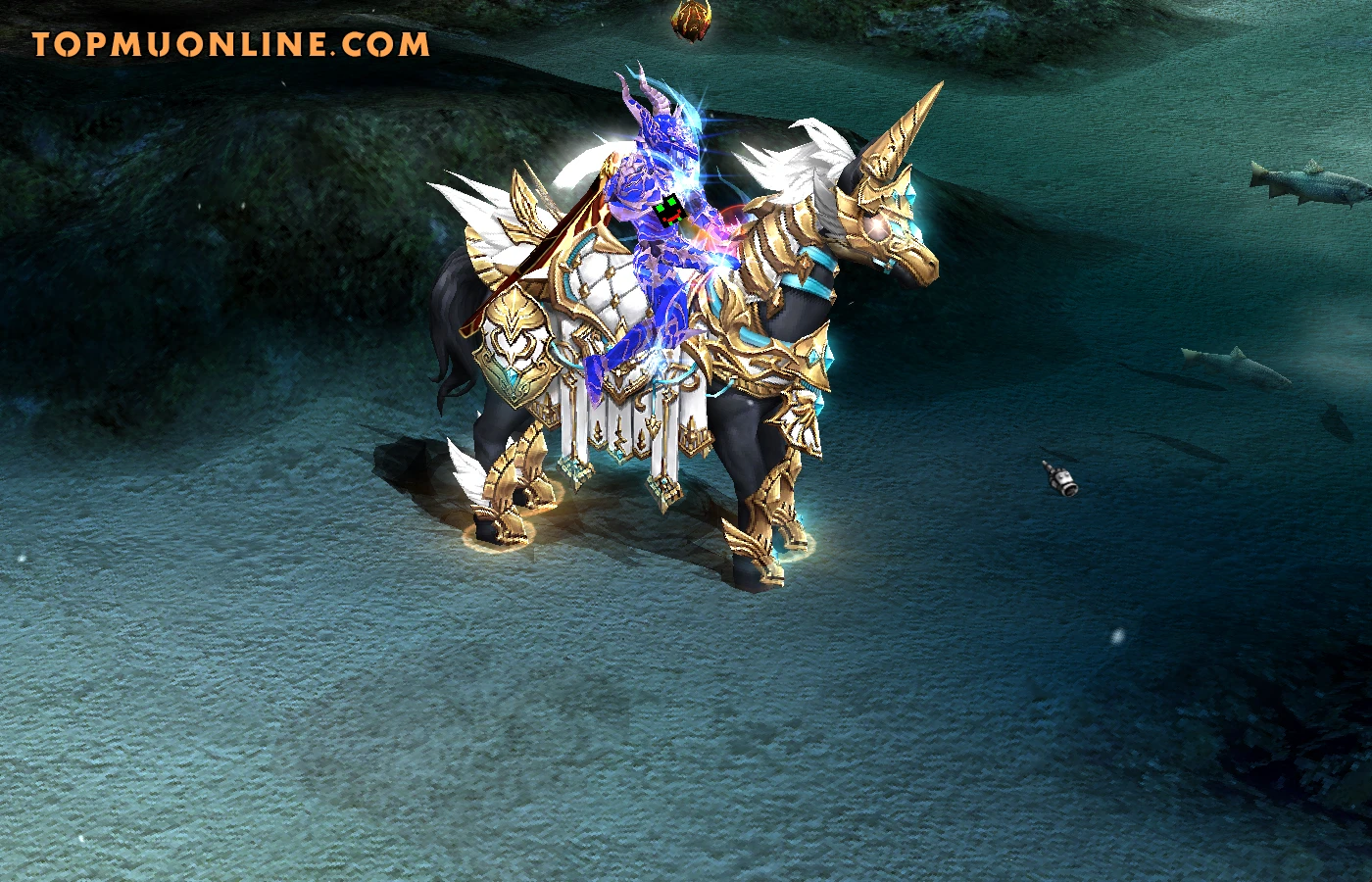 Dark Lord armored horse mount – exclusive MU Online Season 21 design